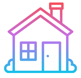 House, Renters, Tenants, Condo, and Homeowners Insurance Icon